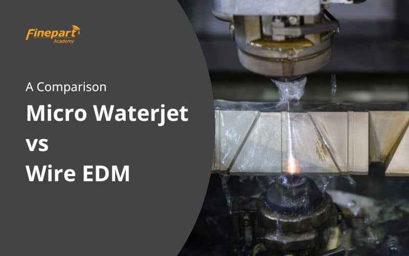 Micro abrasive waterjet compared with wire EDM