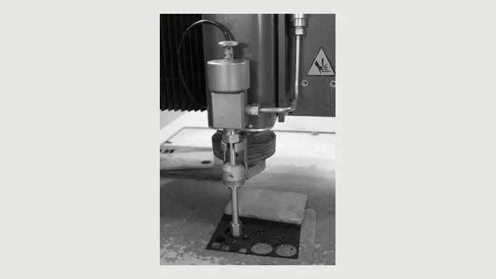 Pure-water cutting system from the Finepart Options catalogue