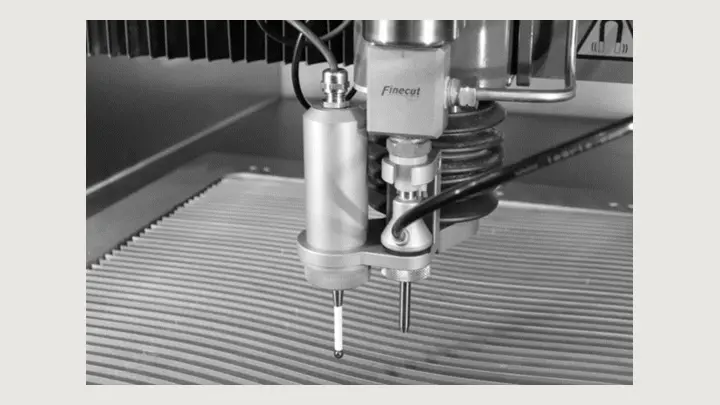 Finepart touch probe with software module from the Finepart Options catalogue