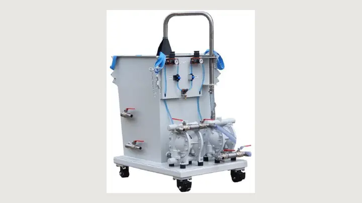 MBM MicroCut abrasive removal system from the Finepart Options catalogue