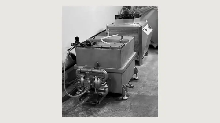 External chiller from the Finepart Options catalogue