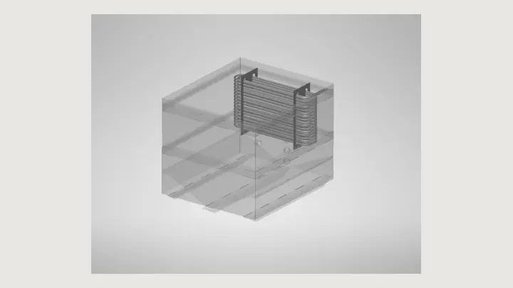 Integrated chiller from the Finepart Options catalogue