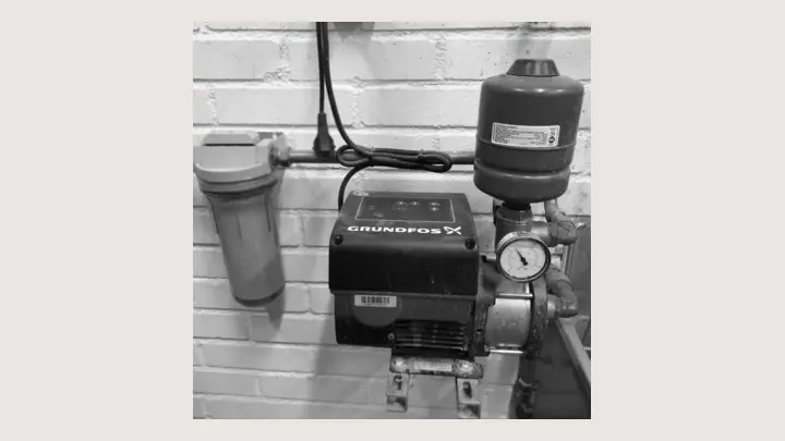 Booster pump from the Finepart Options catalogue