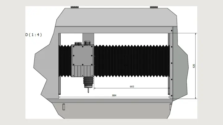Back door for robot access from the Finepart Options catalogue