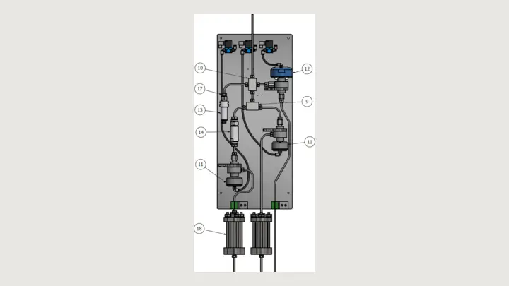 Low-pressure piercing utility from the Finepart Options catalogue